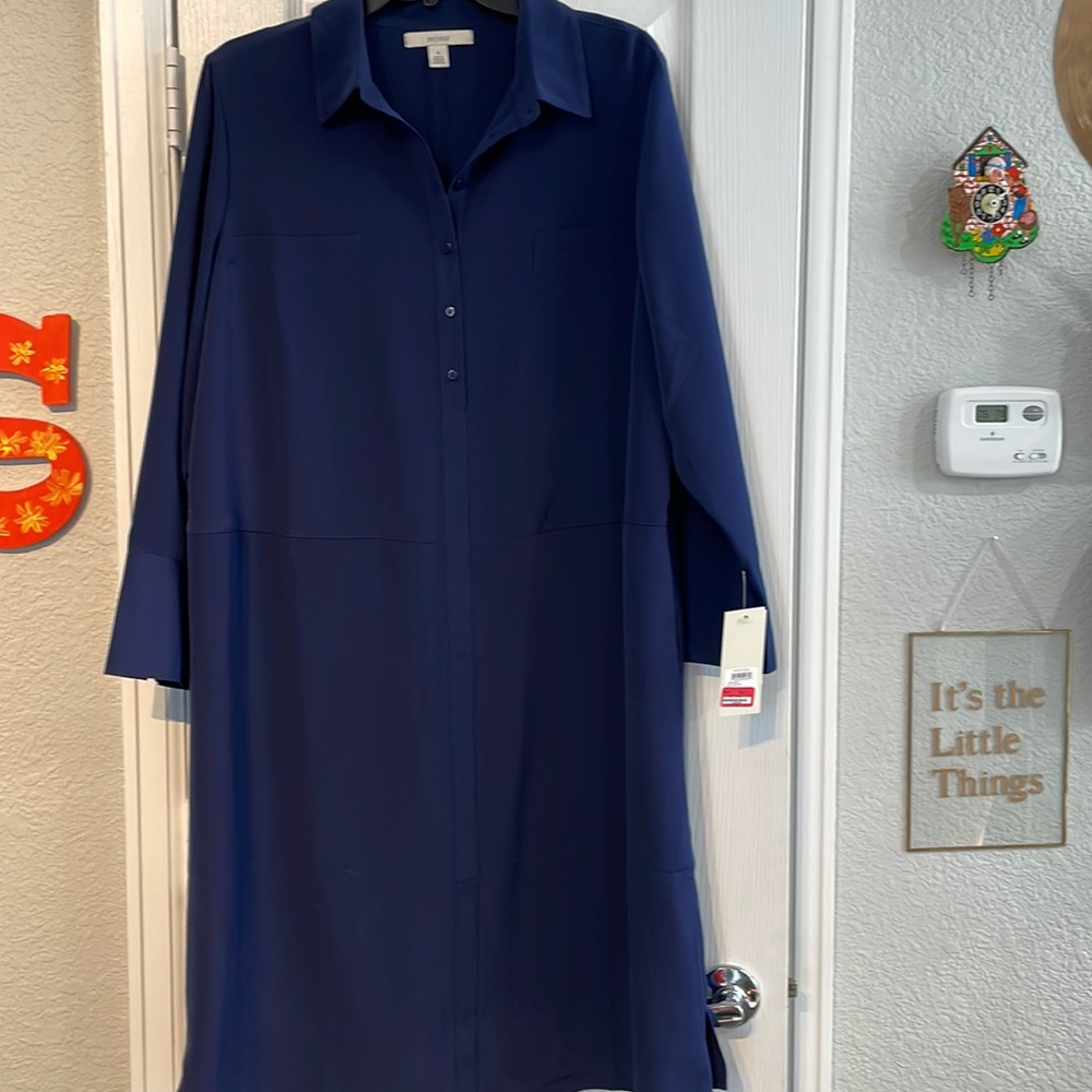 3/4 sleeve collar tunic